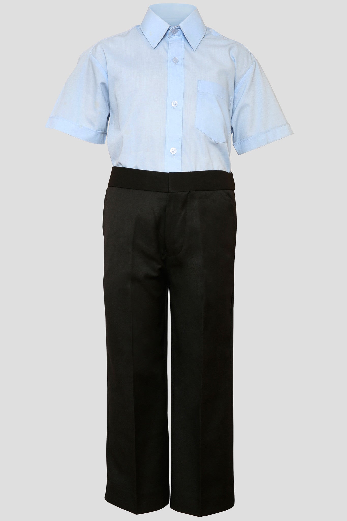 Boys plain front school trousers - Quality school uniforms at the