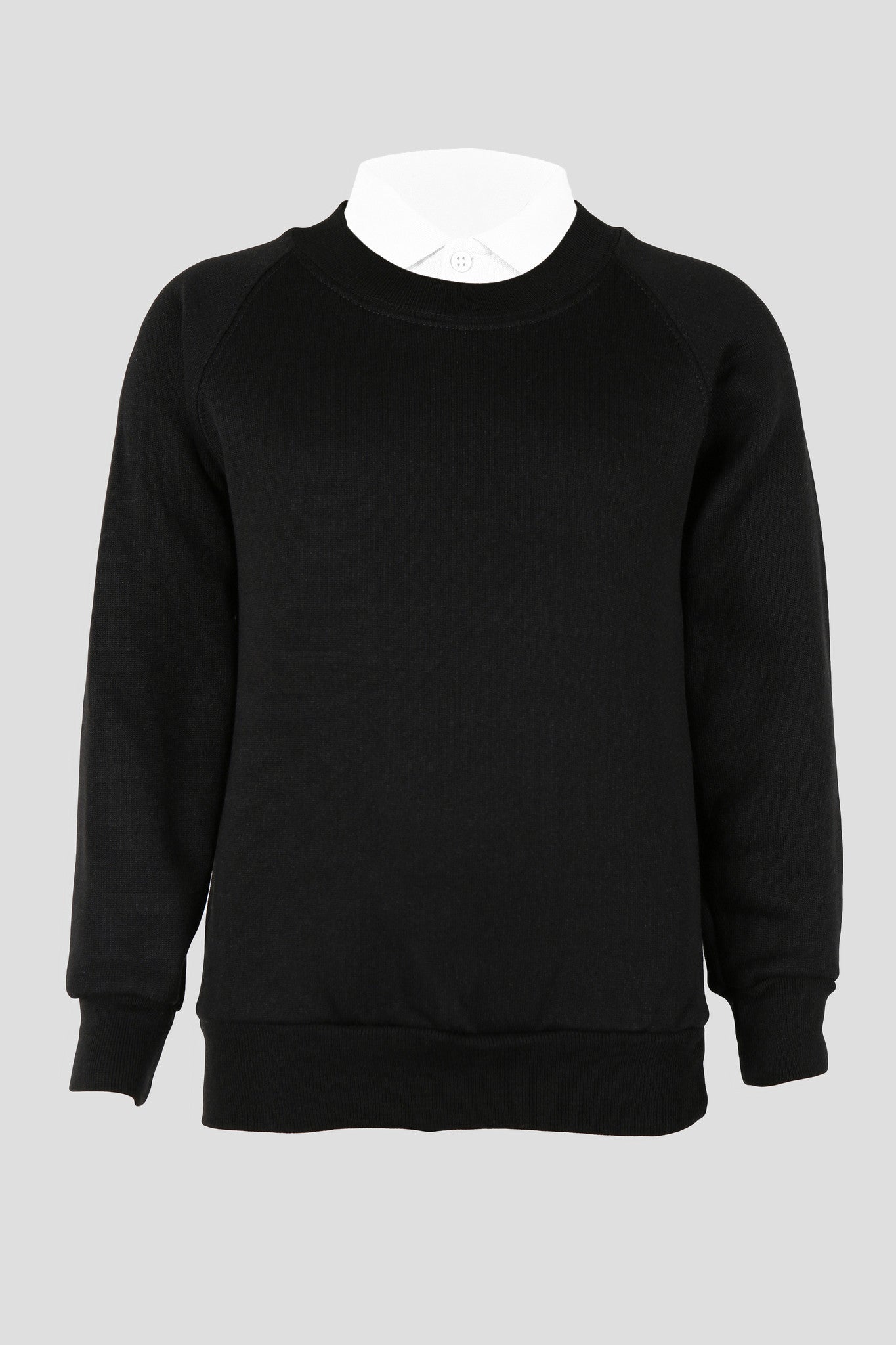 Boys round neck school sweater Quality school uniforms at the School Clothing Company