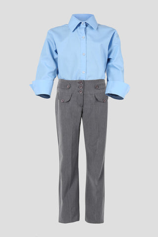 Girls boot cut school trousers - Quality school uniforms at the School Clothing Company