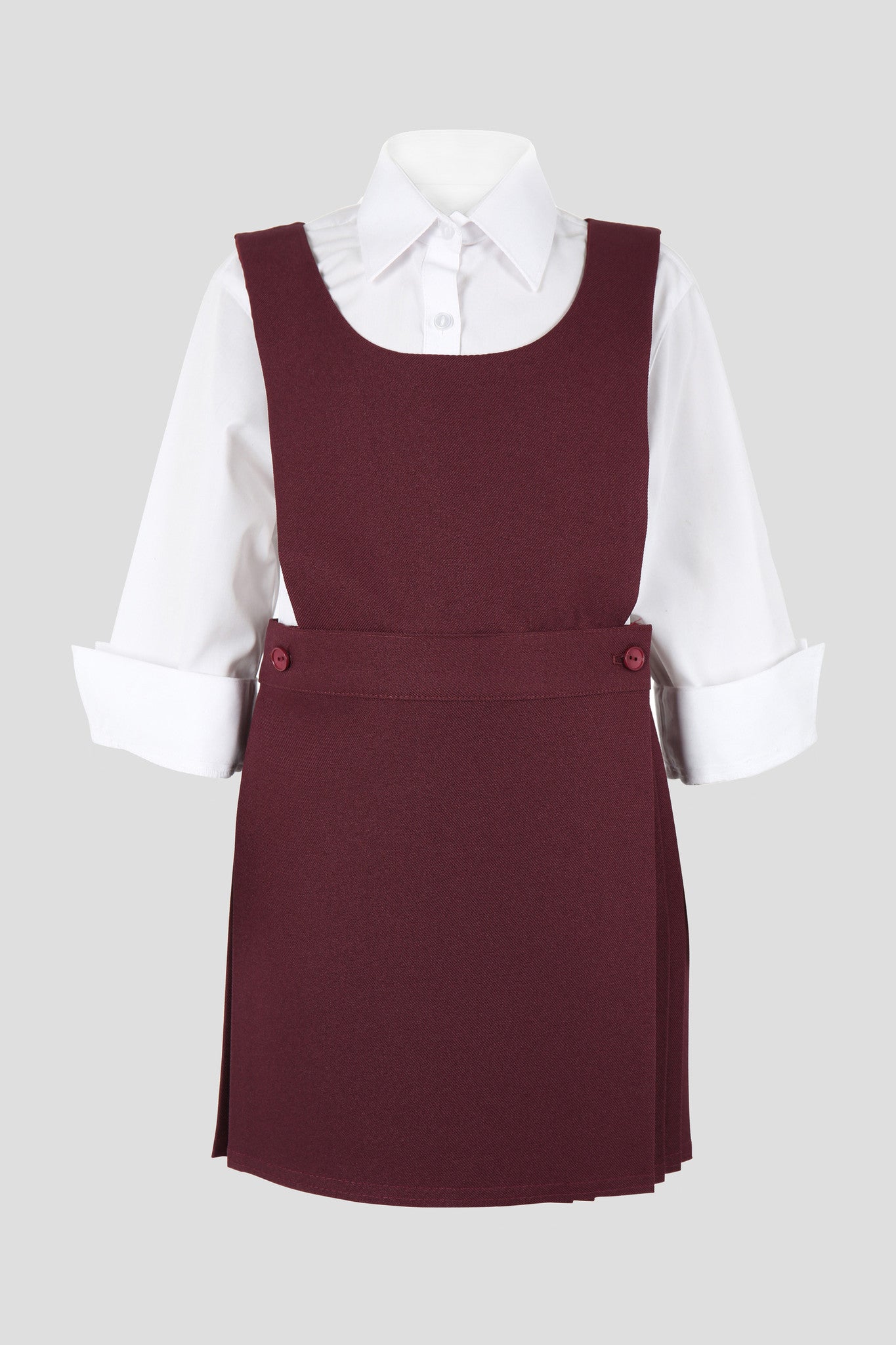 Girls school pinafore Quality school uniforms at the School Clothing Company