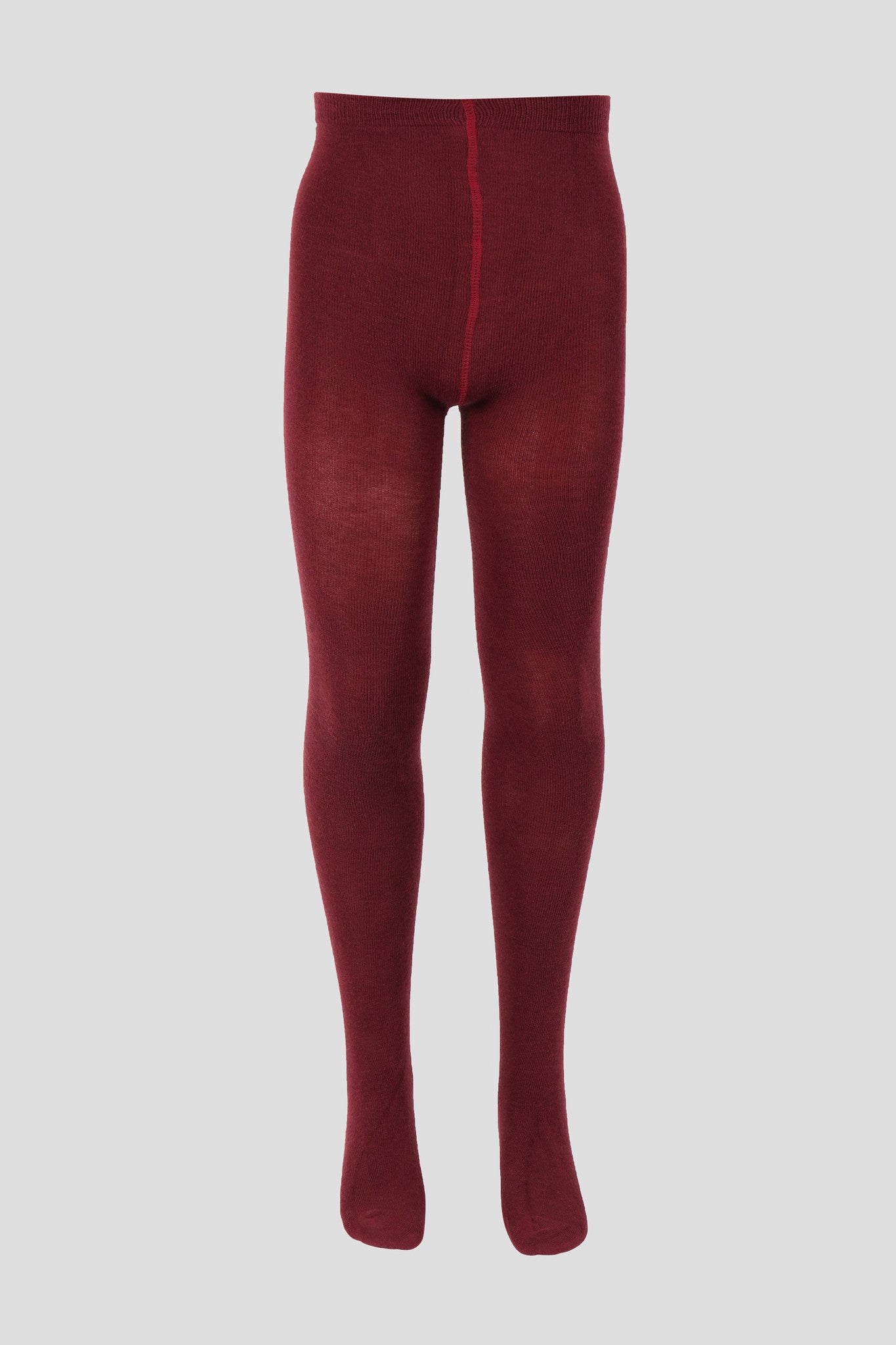 Maroon top school tights