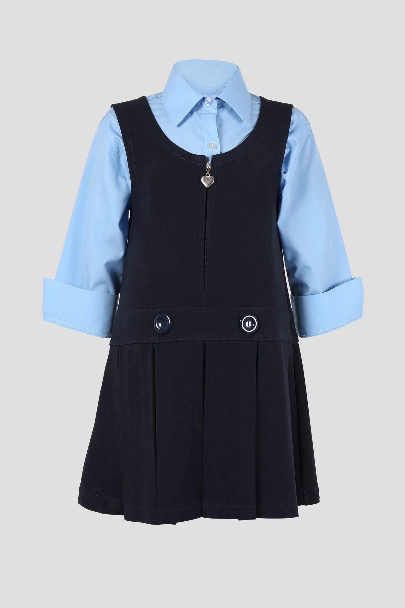 Girls school pinafore School Clothing Company