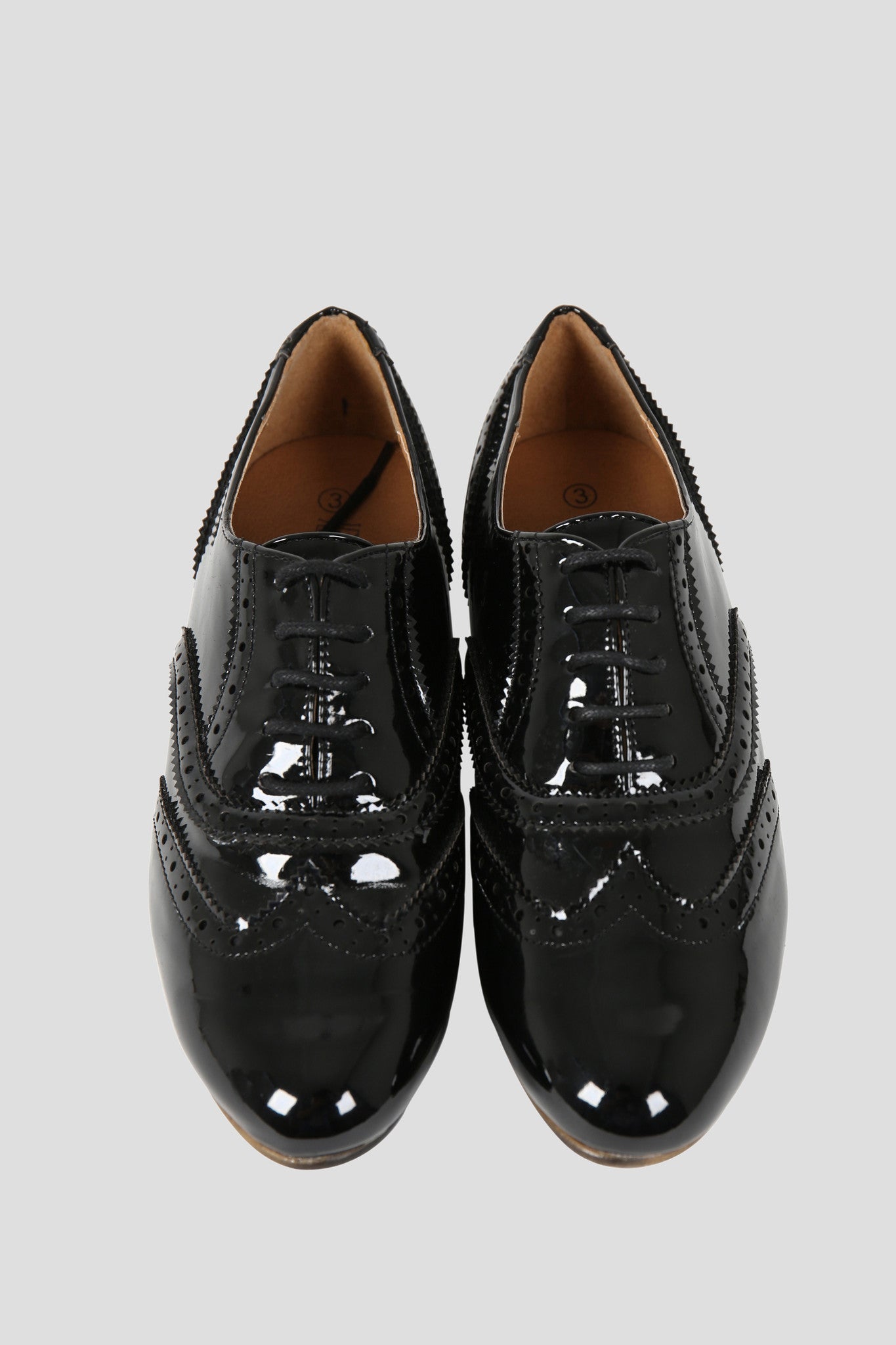 Girls brogue 2025 school shoes