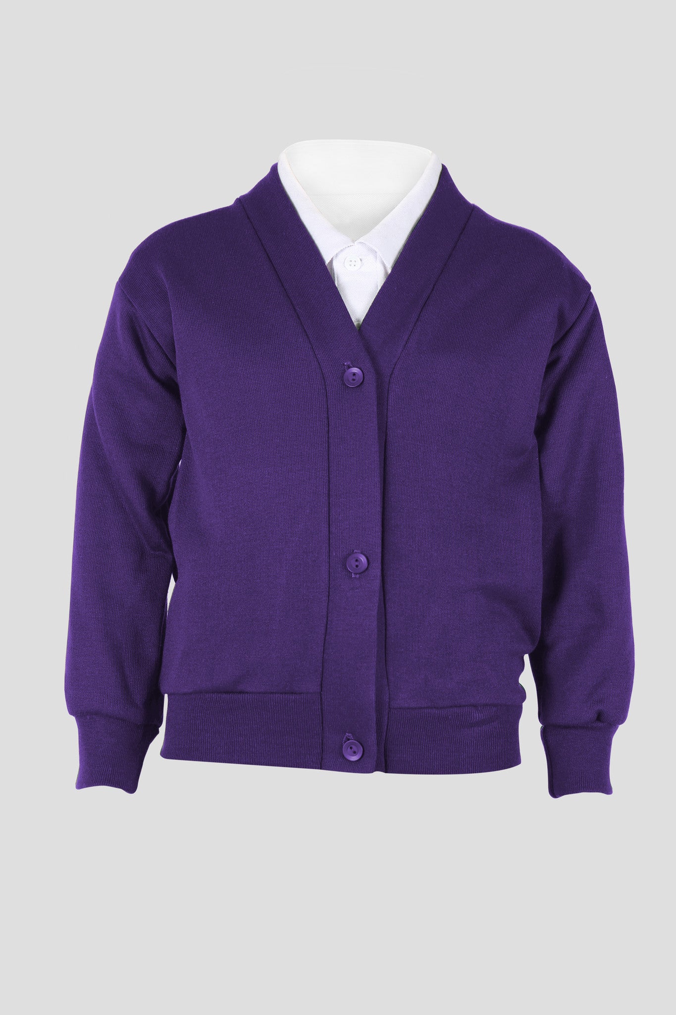 Girls school cardigan sweater material Quality school uniforms at the School Clothing Company