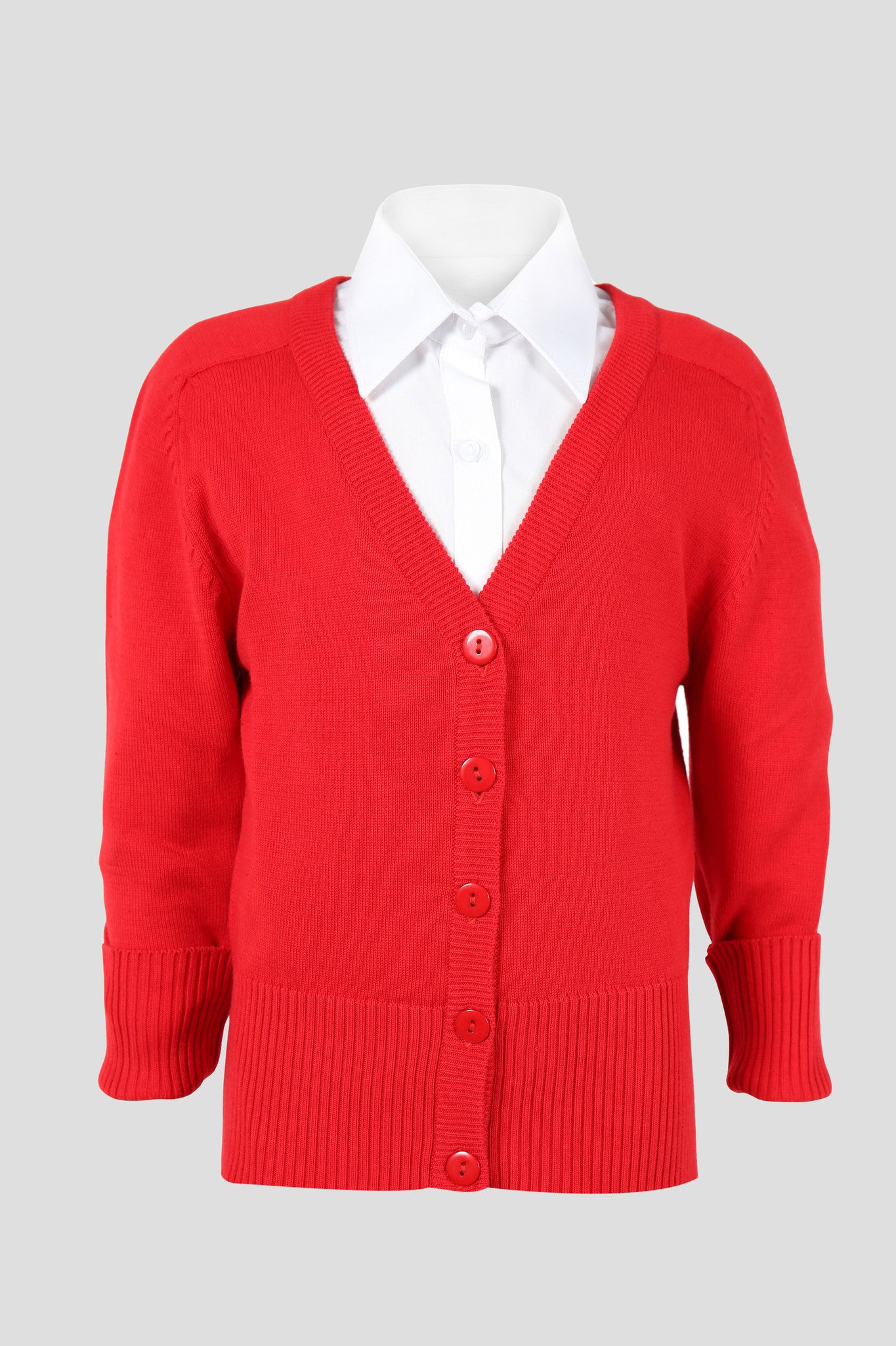 Girls fine knit school cardigan Quality school uniforms at the