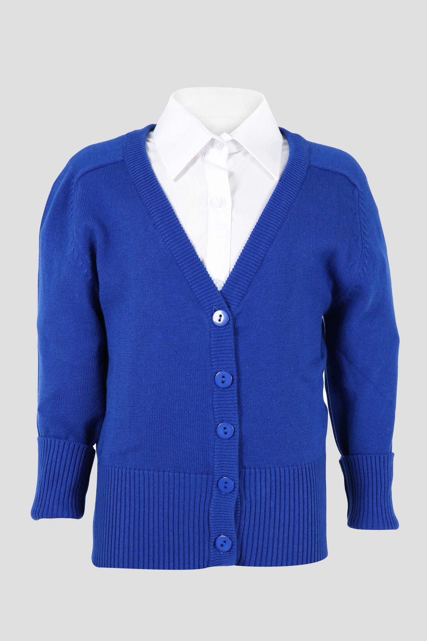 Childrens royal blue sales cardigan