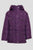 Girls quilted school coat with detachable hood - Quality school uniforms at the School Clothing Company